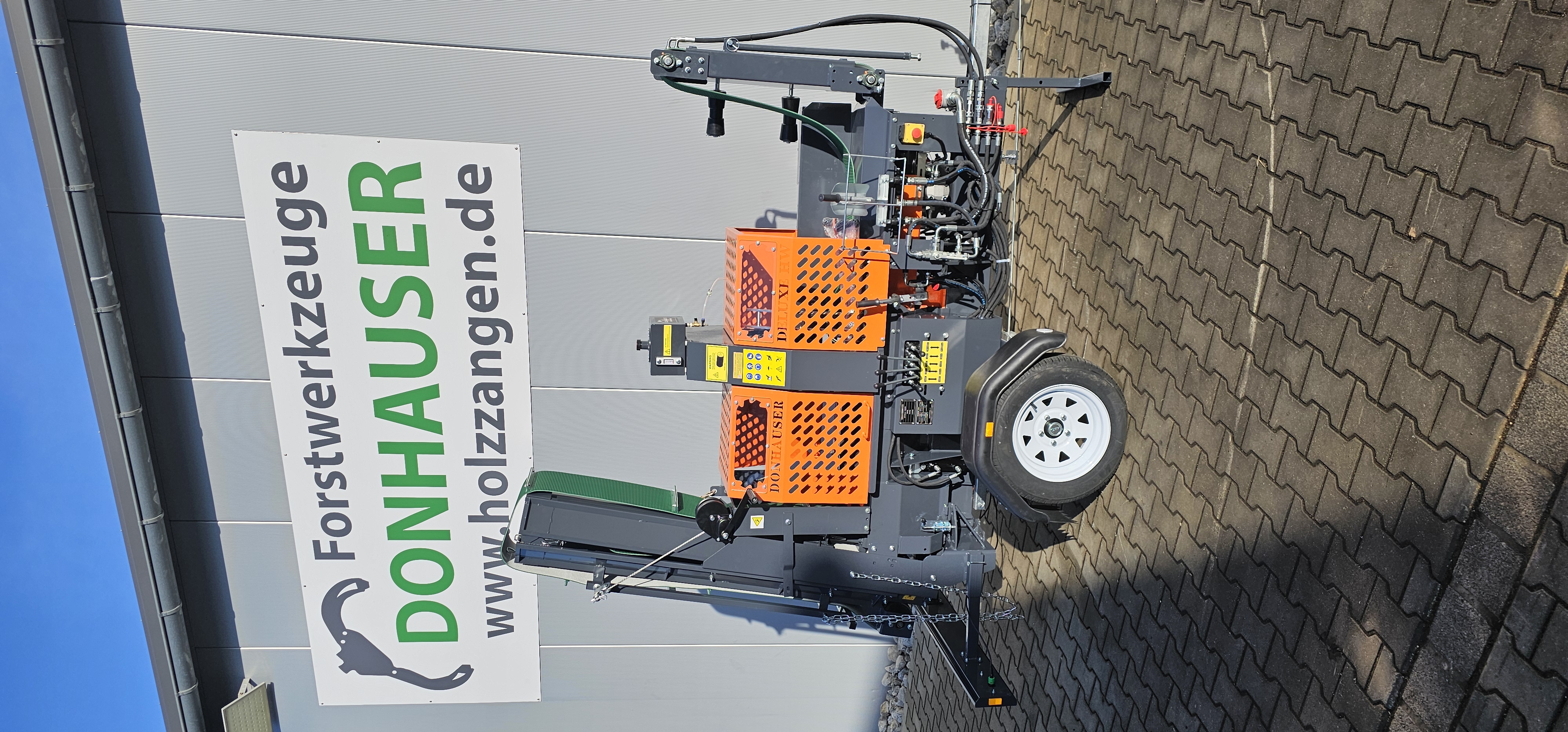RM7-12 TGA 480 Deluxe HW Benzin-Sägespaltautomat Holzspalter *Mit Straßenzulassung* 