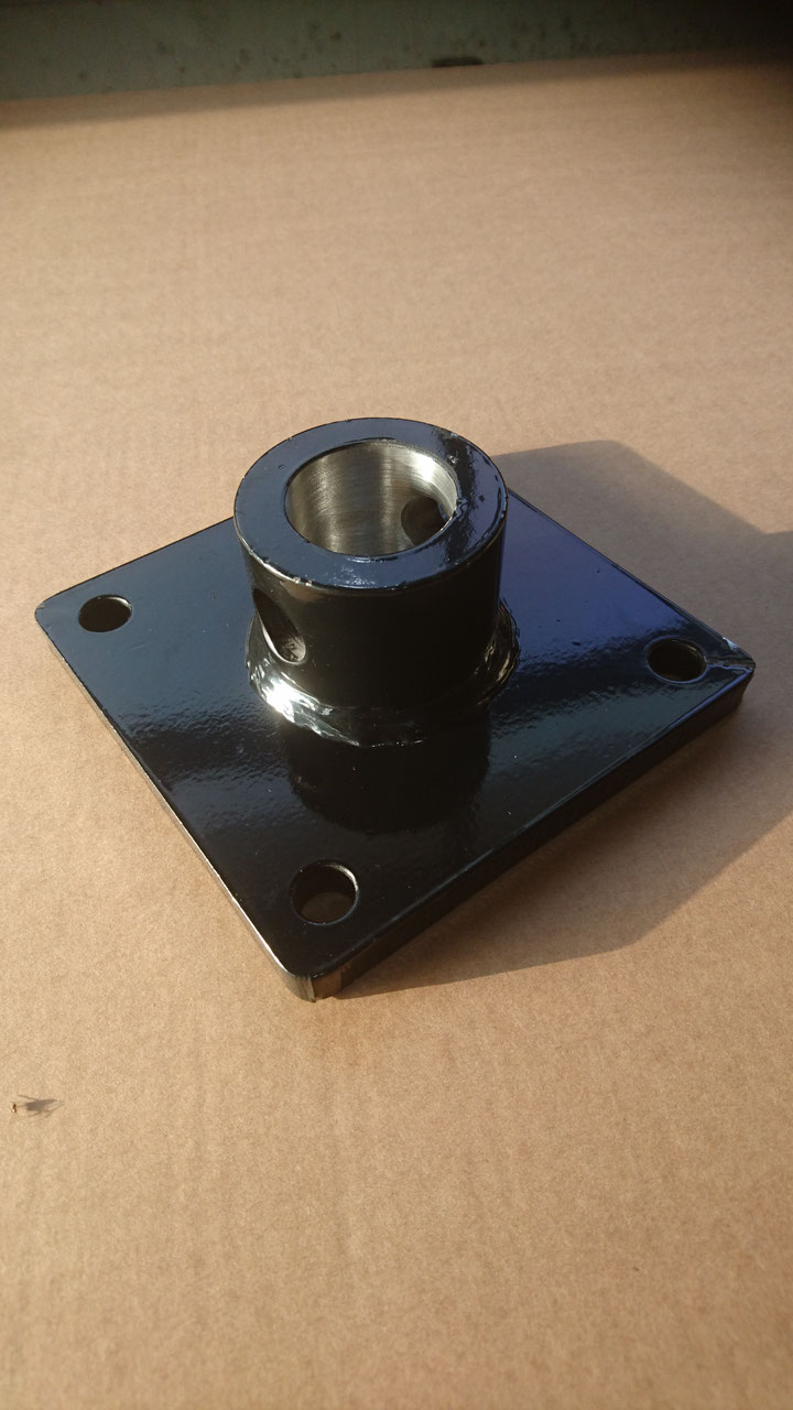 Rotatoraufnahme mit Platte 140x140 mm