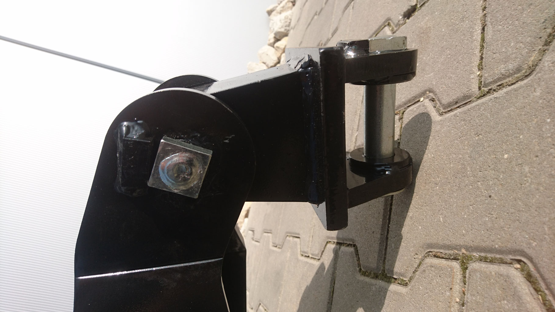 MS01 Baggeraufnahme mit Pendelgelenk
