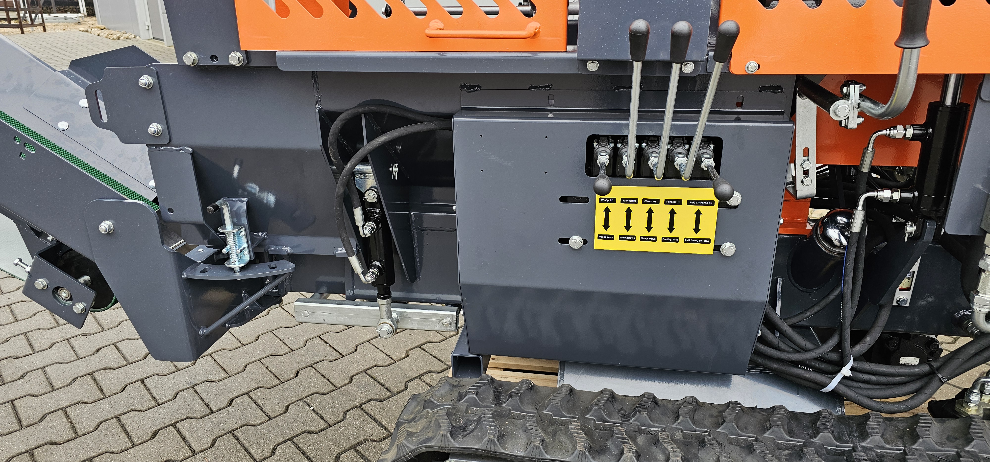 RM7-12 TGBA 480 Benzin-Sägespaltautomat Holzspalter