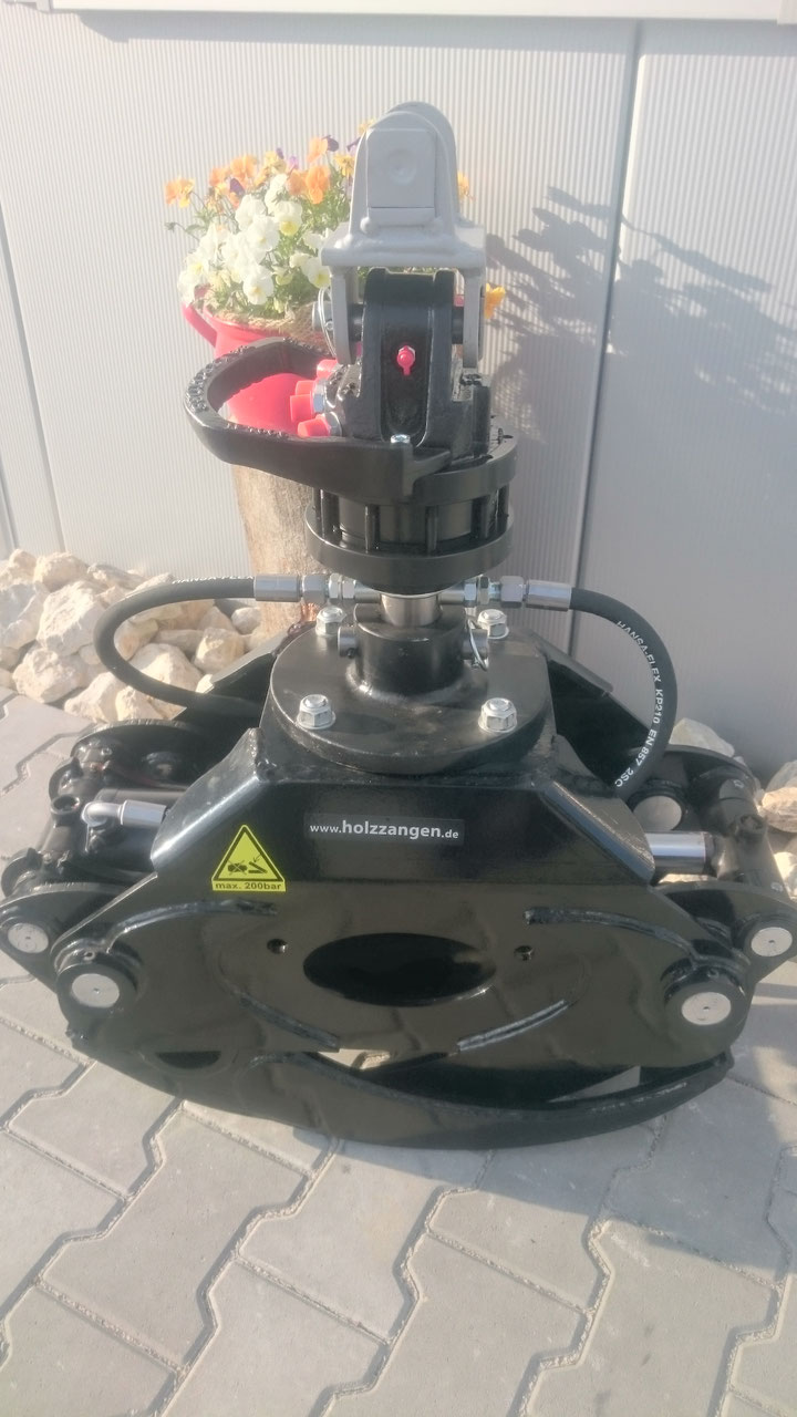 OG120 Weldox hydr. Verladezangenset
