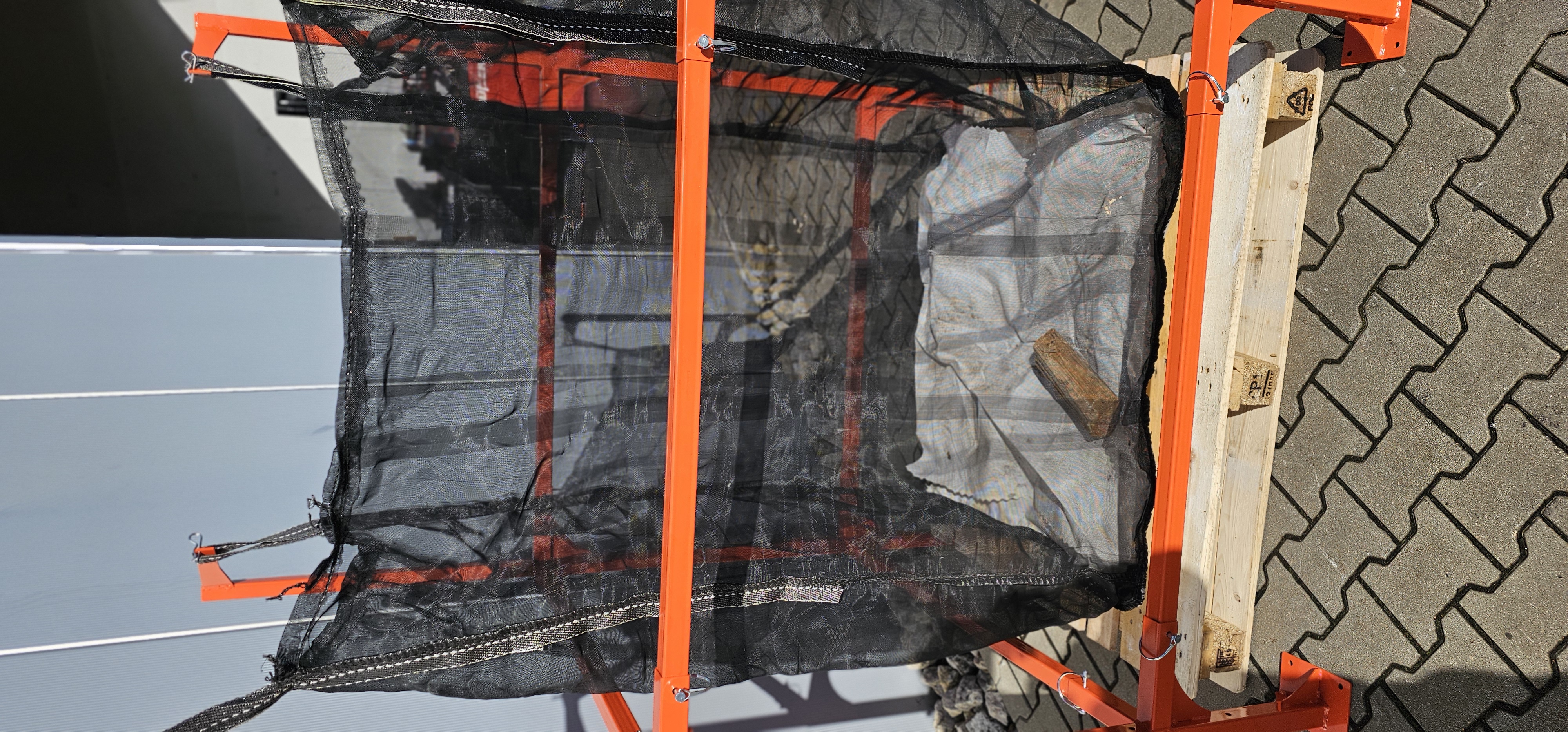 Haltegestell für HolzBags