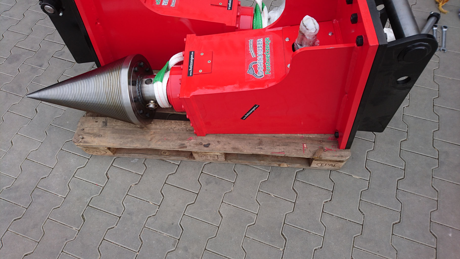 Kegelspalter DKS800 mit Planetengetriebe