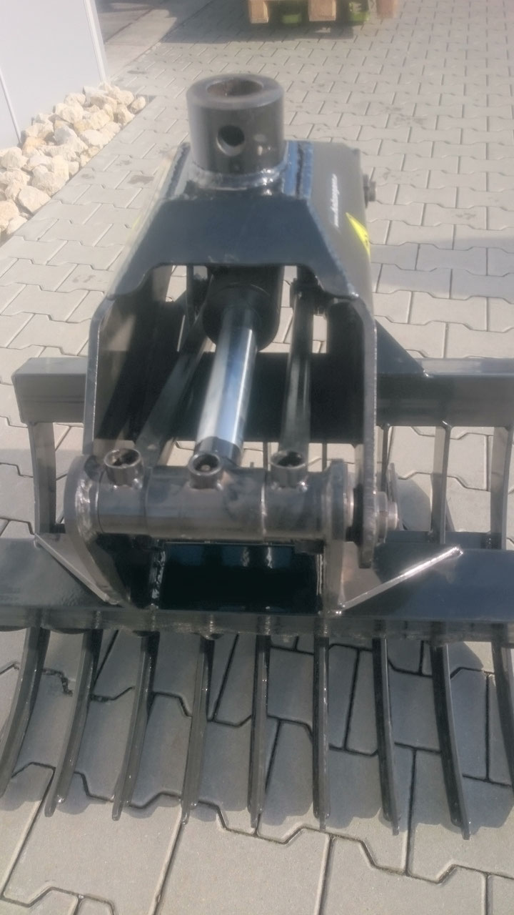 HLG157 hydraulischer Scheitholzgreifer, Leichtgutzange